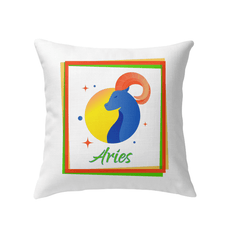 Aries Indoor Pillow | Zodiac Series 3 - Beyond T-shirts