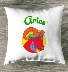Aries Indoor Pillow | Zodiac Series 5 - Beyond T-shirts
