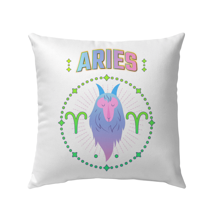 Aries Outdoor Pillow | Zodiac Series 1 - Beyond T-shirts
