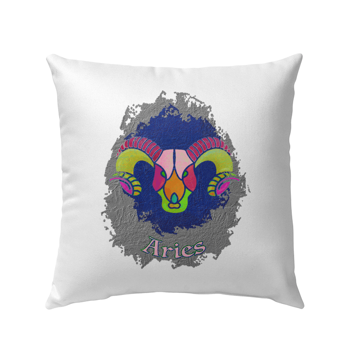 Aries Outdoor Pillow | Zodiac Series 11 - Beyond T-shirts