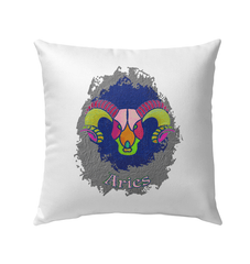 Aries Outdoor Pillow | Zodiac Series 11 - Beyond T-shirts