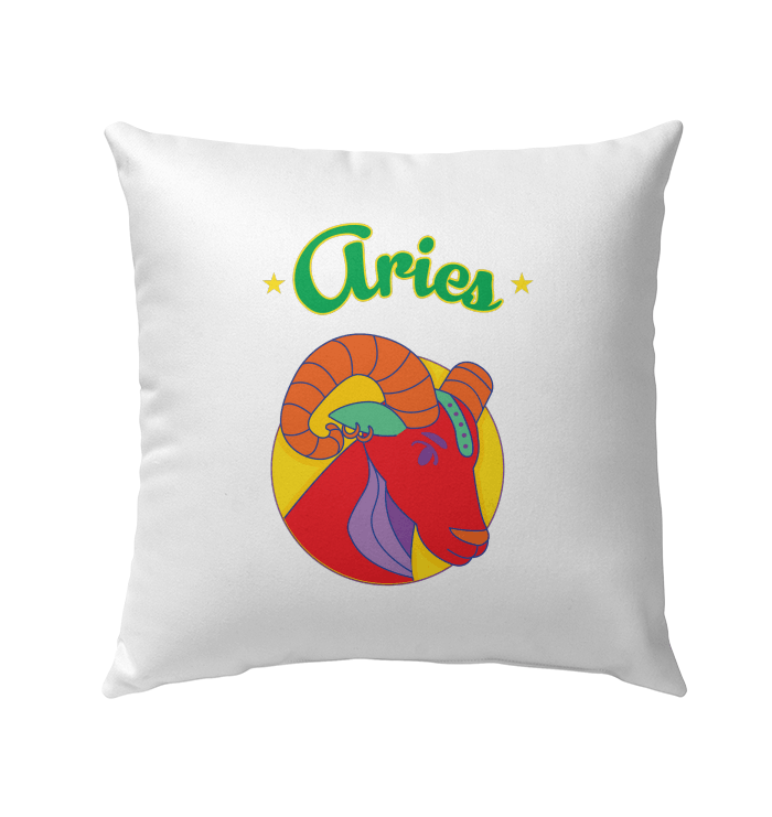 Aries Outdoor Pillow | Zodiac Series 5 - Beyond T-shirts