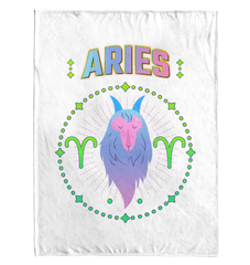 Aries Sherpa Blanket | Zodiac Series 1 - Beyond T-shirts