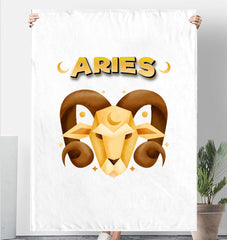 Aries Sherpa Blanket | Zodiac Series 2 - Beyond T-shirts