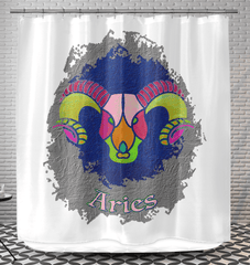 Aries Shower Curtain | Zodiac Series 11 - Beyond T-shirts