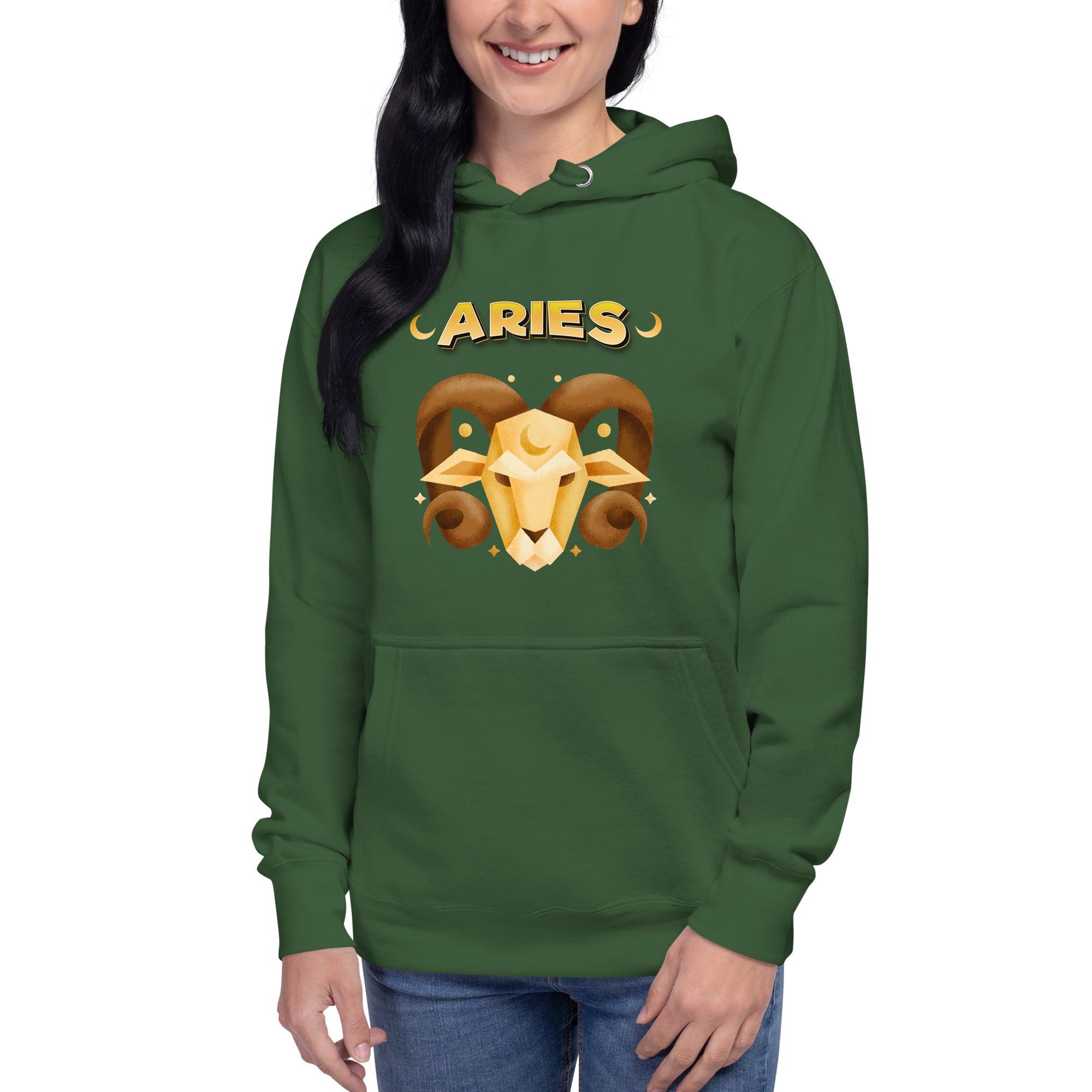 Aries Unisex Hoodie | Zodiac Series 2 - Beyond T-shirts