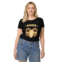 Aries Women’s Basic Organic T-shirt | Zodiac Series 2 - Beyond T-shirts