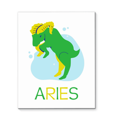 Aries Wrapped Canvas 16x20 | Zodiac Series 4 - Beyond T-shirts