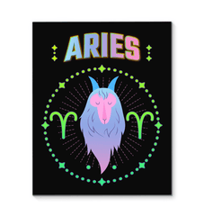 Aries Wrapped Canvas | Zodiac series 1 - Beyond T-shirts