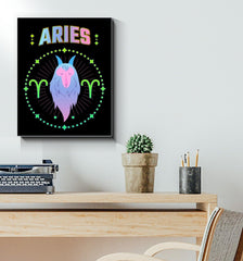 Aries Wrapped Canvas | Zodiac series 1 - Beyond T-shirts