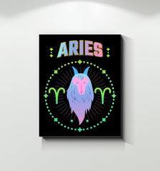 Aries Wrapped Canvas | Zodiac series 1 - Beyond T-shirts