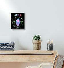 Aries Wrapped Canvas | Zodiac series 1 - Beyond T-shirts