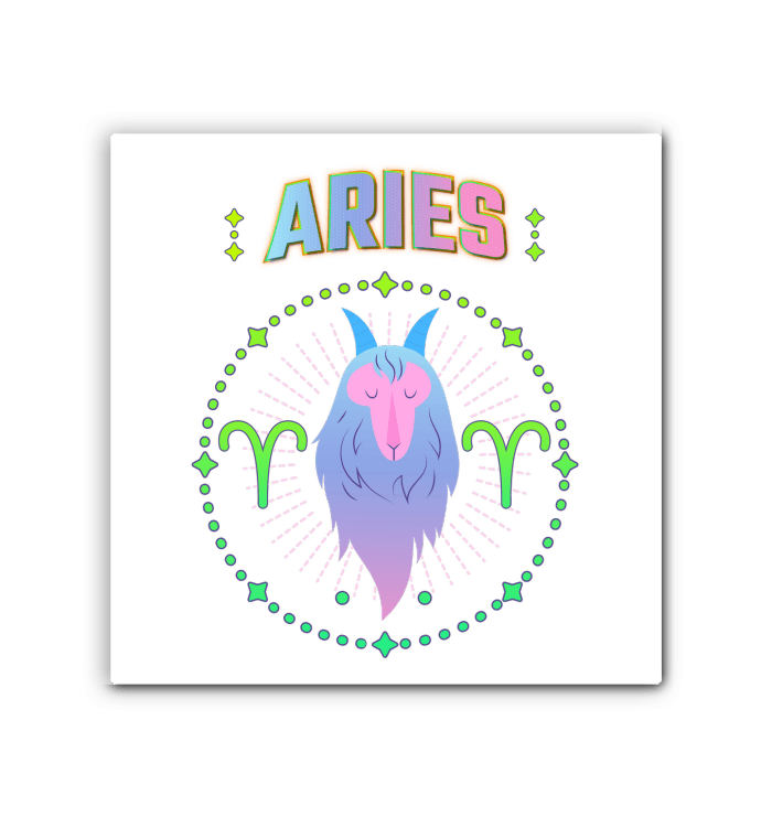 Aries Wrapped Canvas | Zodiac series 1 - Beyond T-shirts