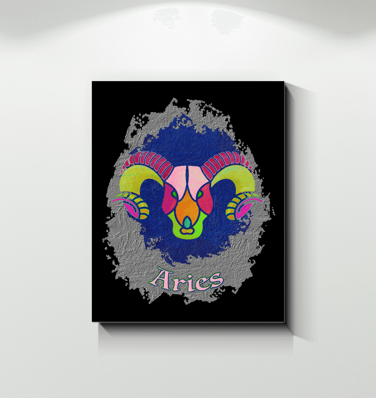 Aries Wrapped Canvas | Zodiac series 11 - Beyond T-shirts