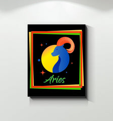 Aries Wrapped Canvas | Zodiac series 3 - Beyond T-shirts