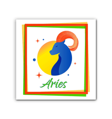 Aries Wrapped Canvas | Zodiac series 3 - Beyond T-shirts