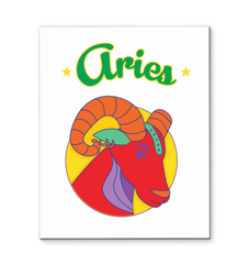 Aries Wrapped Canvas | Zodiac series 5 - Beyond T-shirts