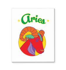 Aries Wrapped Canvas | Zodiac series 5 - Beyond T-shirts