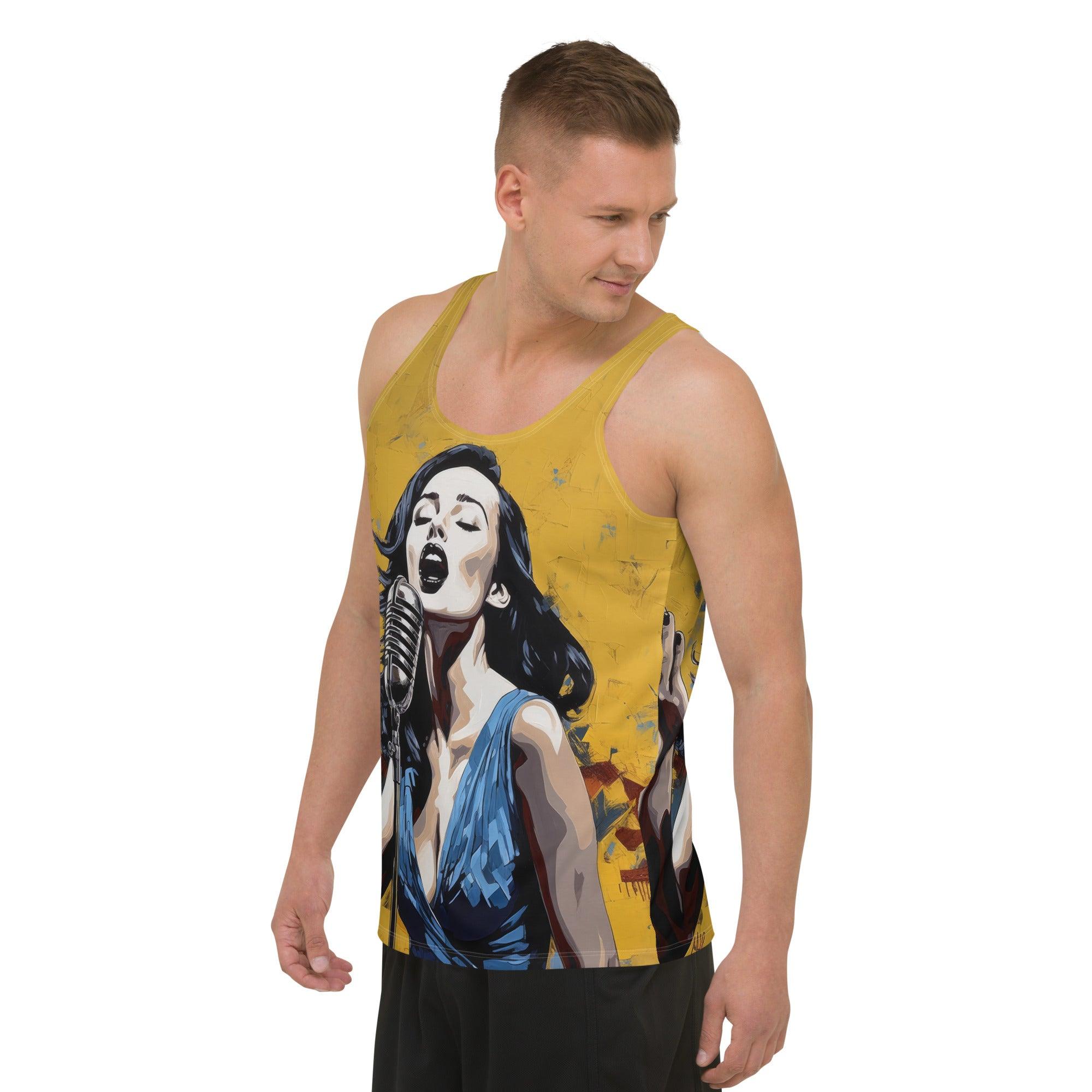 Comfortable Artist's Legacy Tank Top Side View