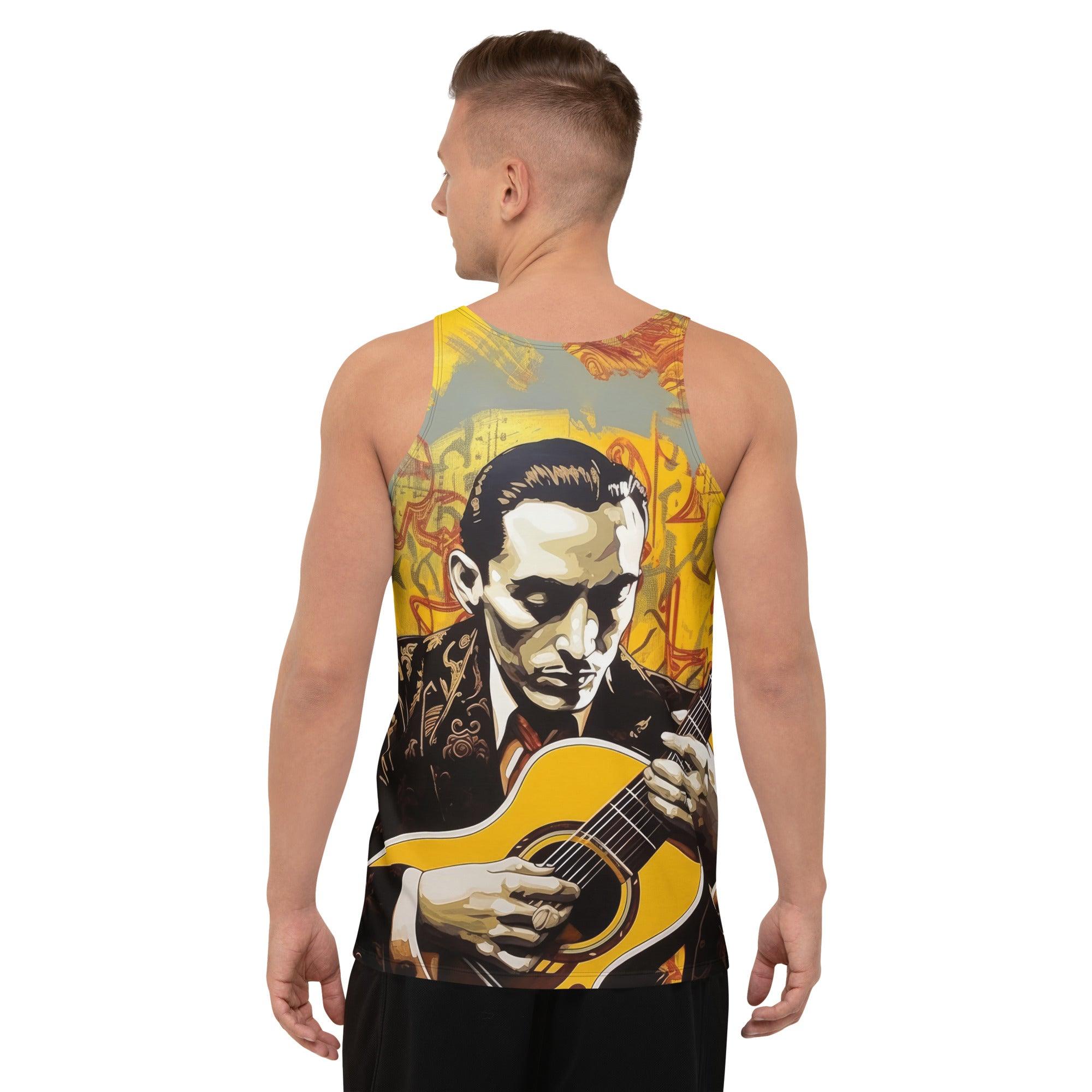 Comfortable and Stylish Artist-Inspired Tank Top - Lifestyle Image