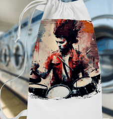 Bashing The Cymbals Fiercely Laundry Bag - Beyond T-shirts