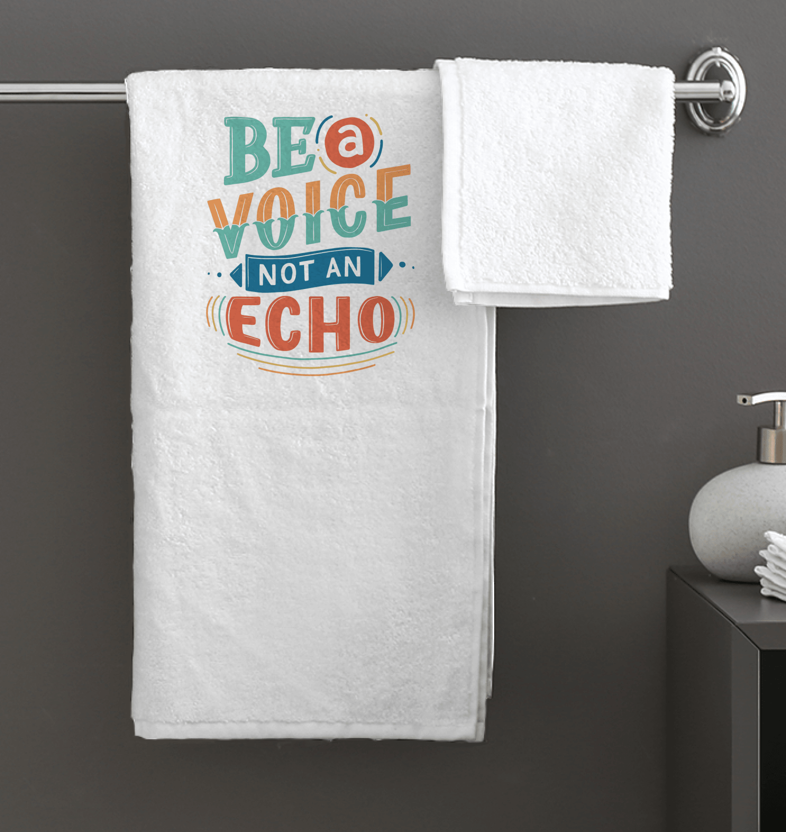 Be A Voice Bath Towel - Beyond T-shirts