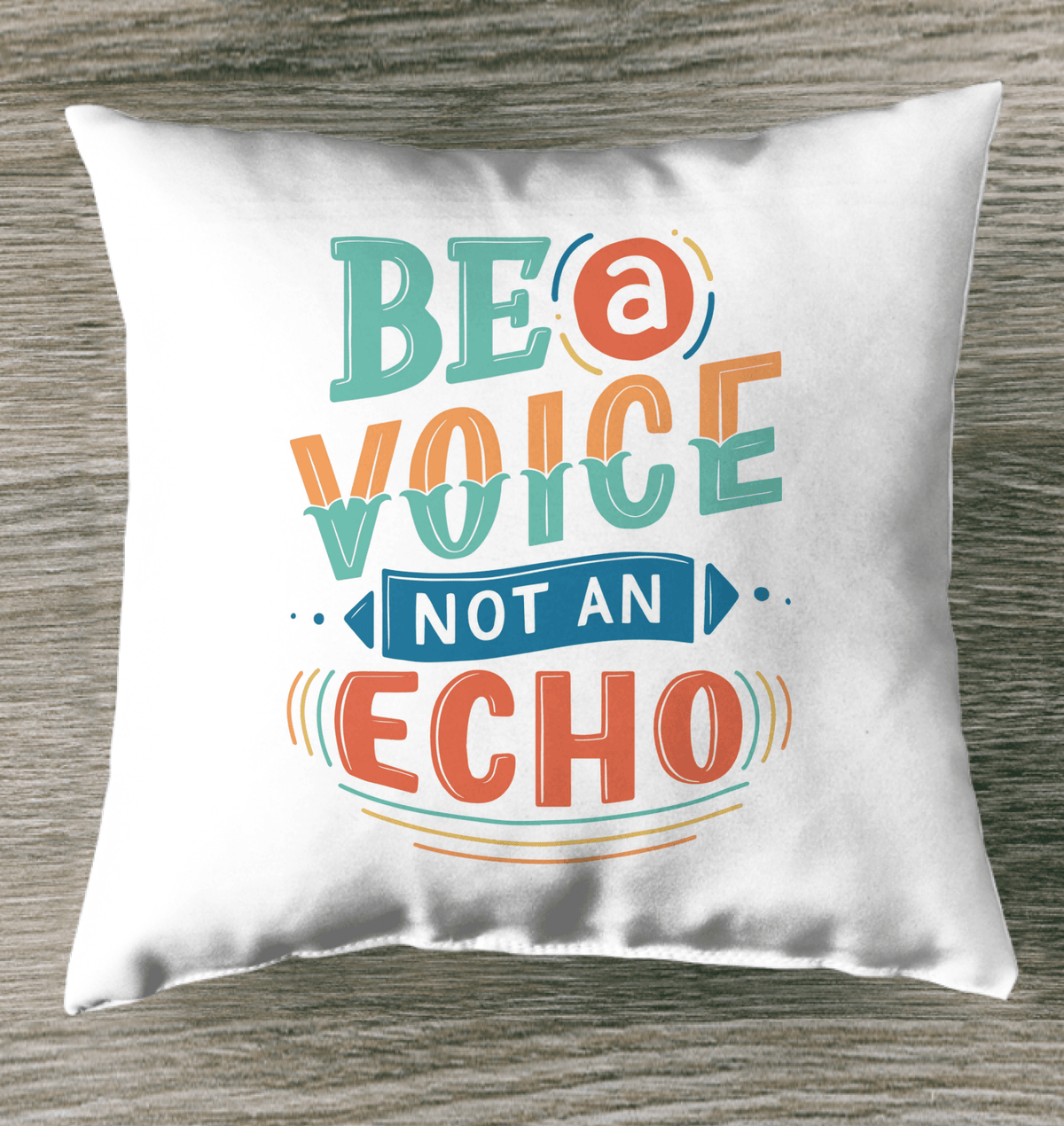 Be A Voice Indoor Pillow - Beyond T-shirts