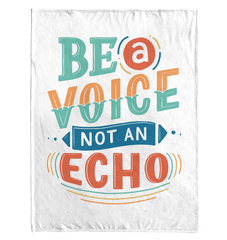 Be A Voice Sherpa Blanket - Beyond T-shirts