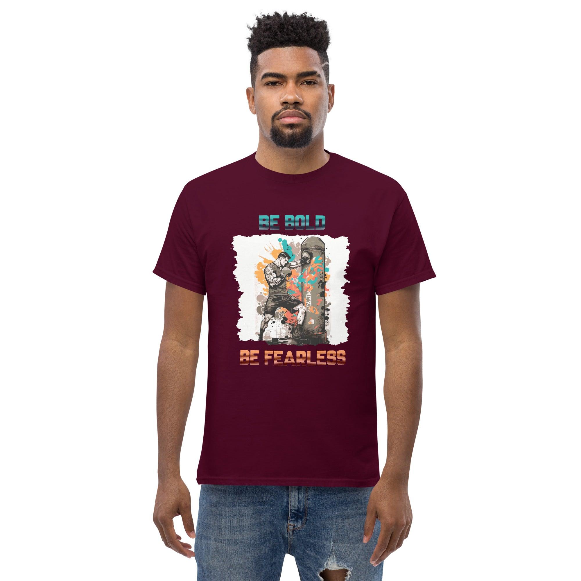 Be Bold Be Fearless Men's Classic Tee - Beyond T-shirts