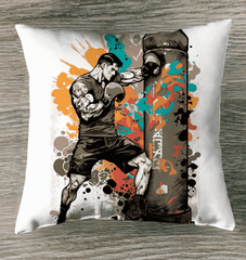 Be Bold Be Fearless Outdoor Pillow - Beyond T-shirts