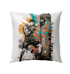 Be Bold Be Fearless Outdoor Pillow - Beyond T-shirts