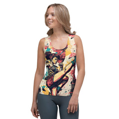 Be Bold Be Fearless Sublimation Cut & Sew Tank Top - Beyond T-shirts