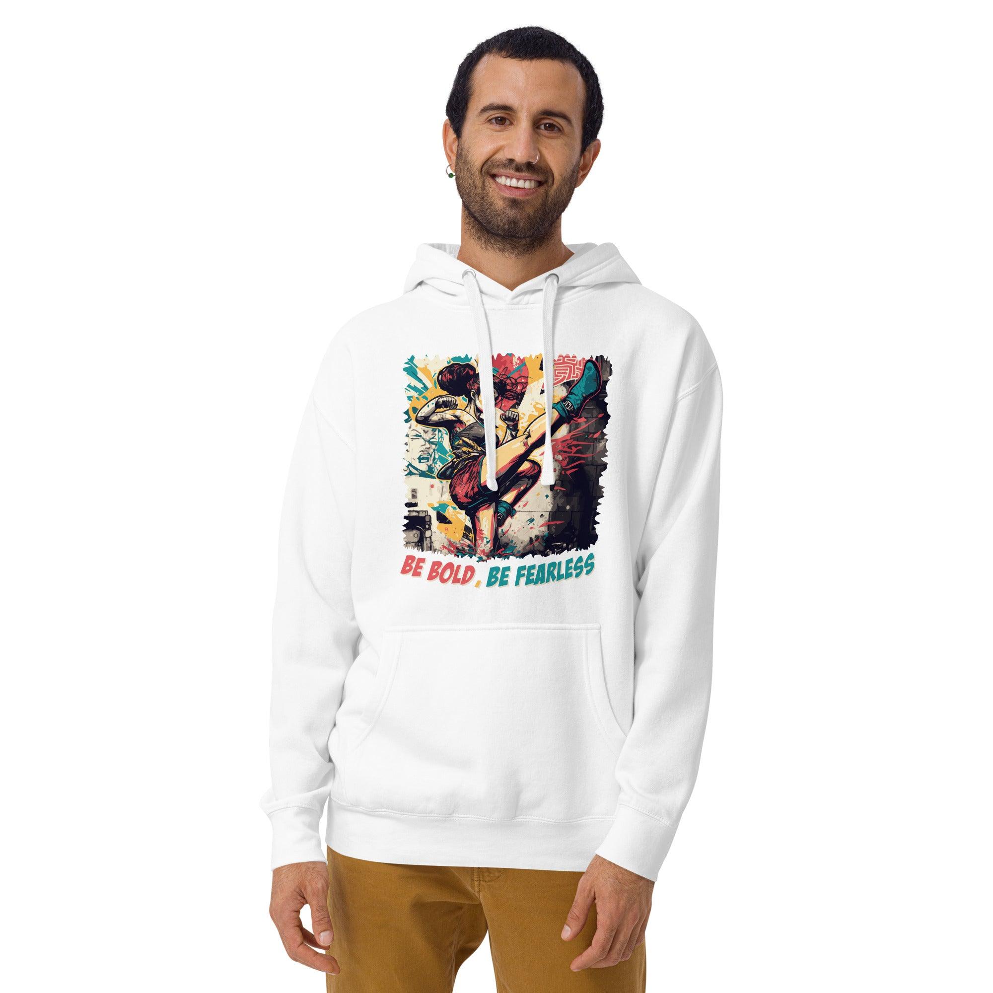 Be Bold Be Fearless Unisex Hoodie - Beyond T-shirts