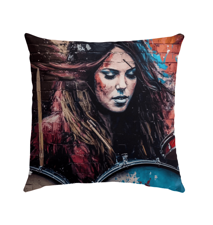 Beats That Move Souls Outdoor Pillow - Beyond T-shirts
