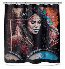 Beats That Move Souls Shower Curtain - Beyond T-shirts