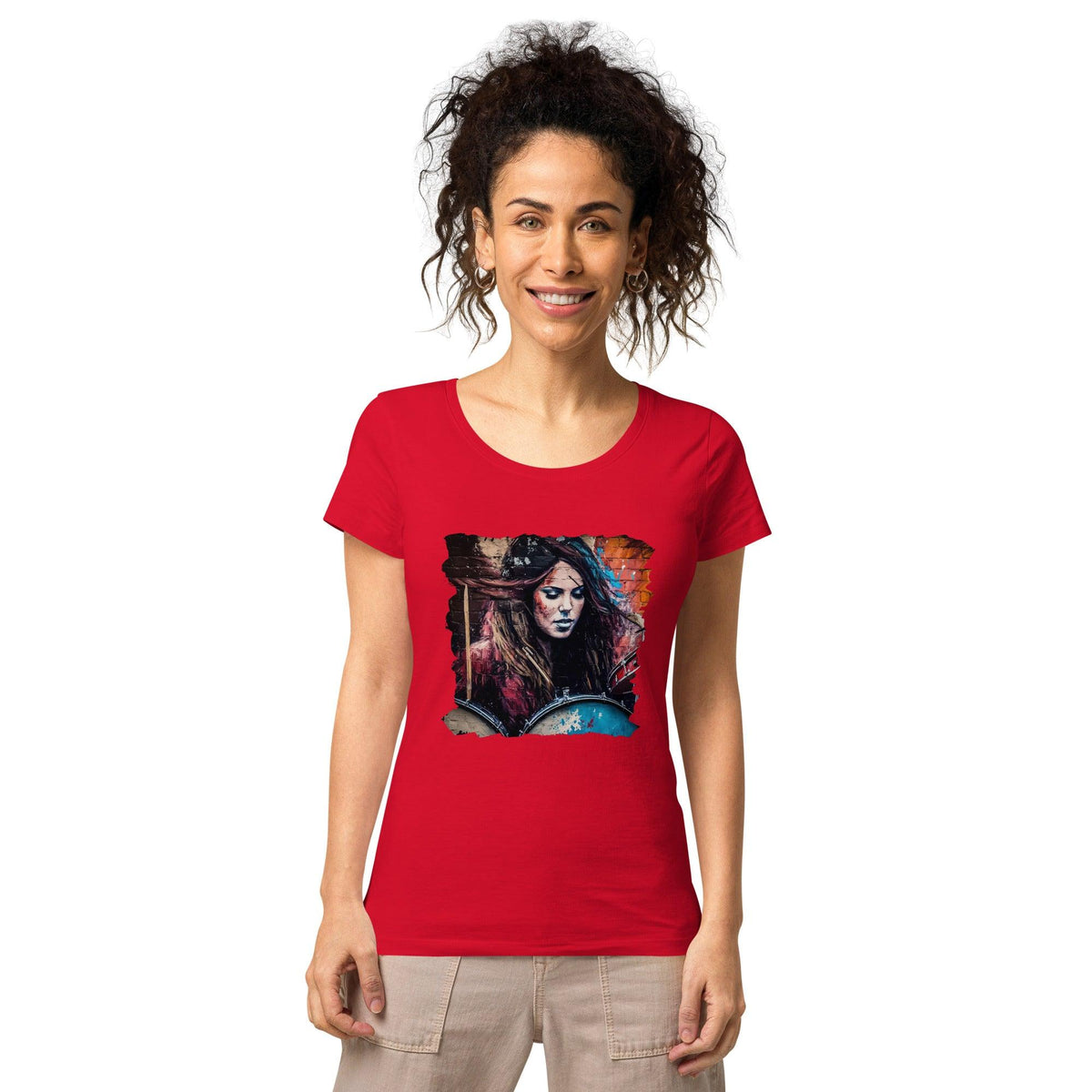 Beats That Move Souls Women’s Basic Organic T-shirt - Beyond T-shirts