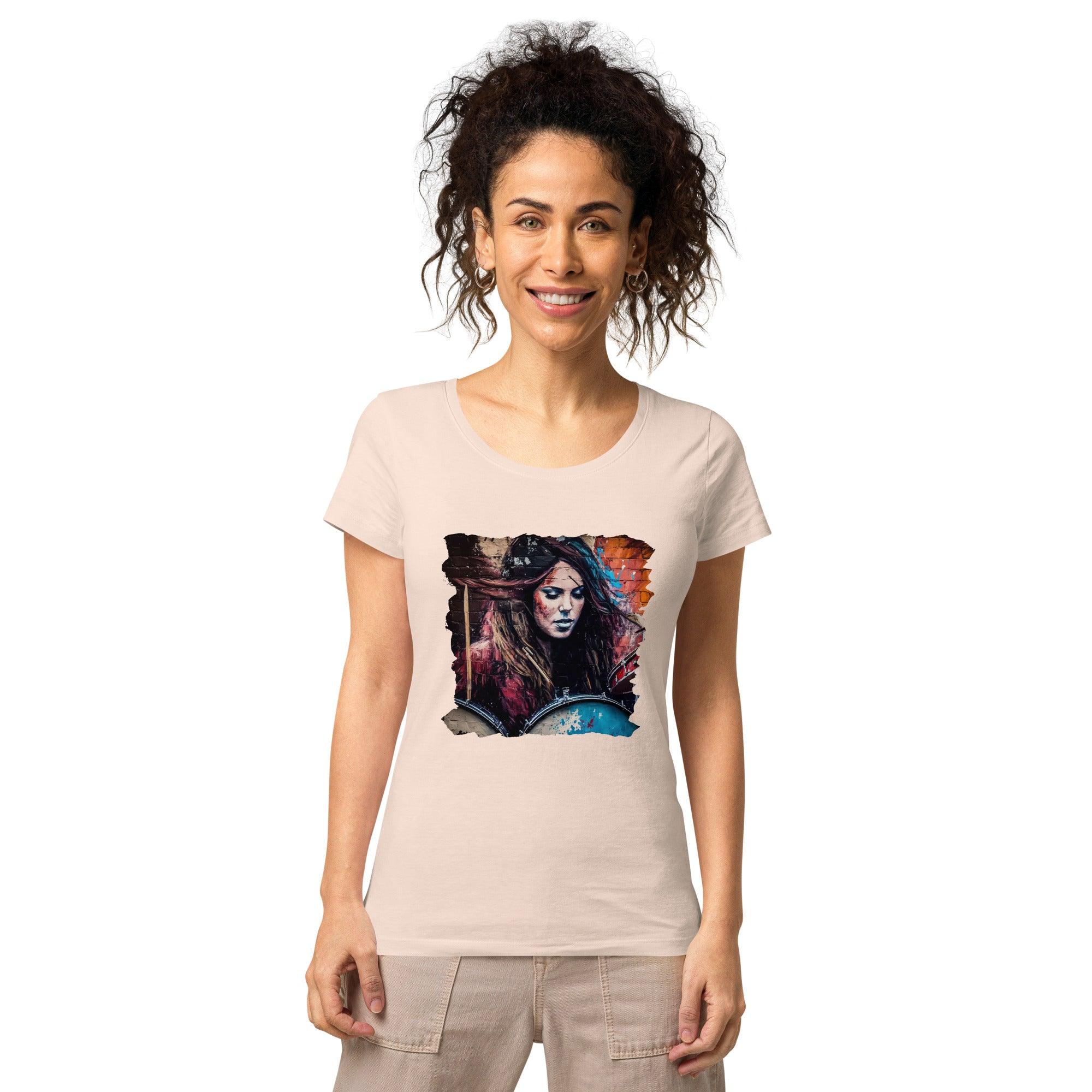 Beats That Move Souls Women’s Basic Organic T-shirt - Beyond T-shirts