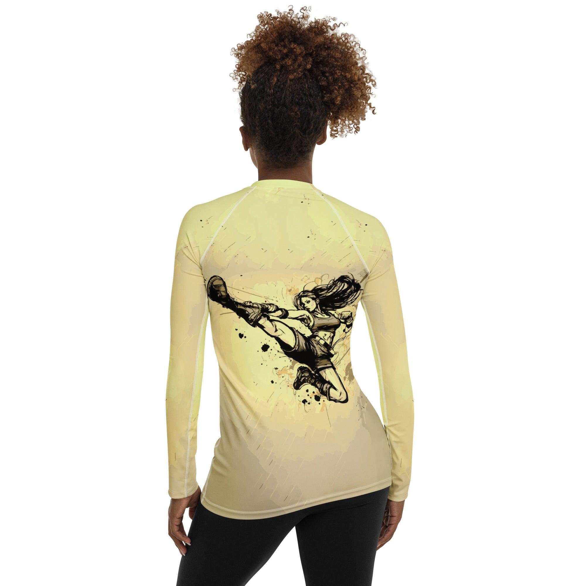 Believe In Yours Women's Rash Guard - Beyond T-shirts