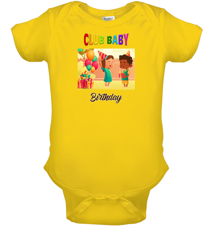 Birthday Baby Onesie | Club Baby - Beyond T-shirts