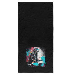 Blasting The Beats Out Bath Towel - Beyond T-shirts