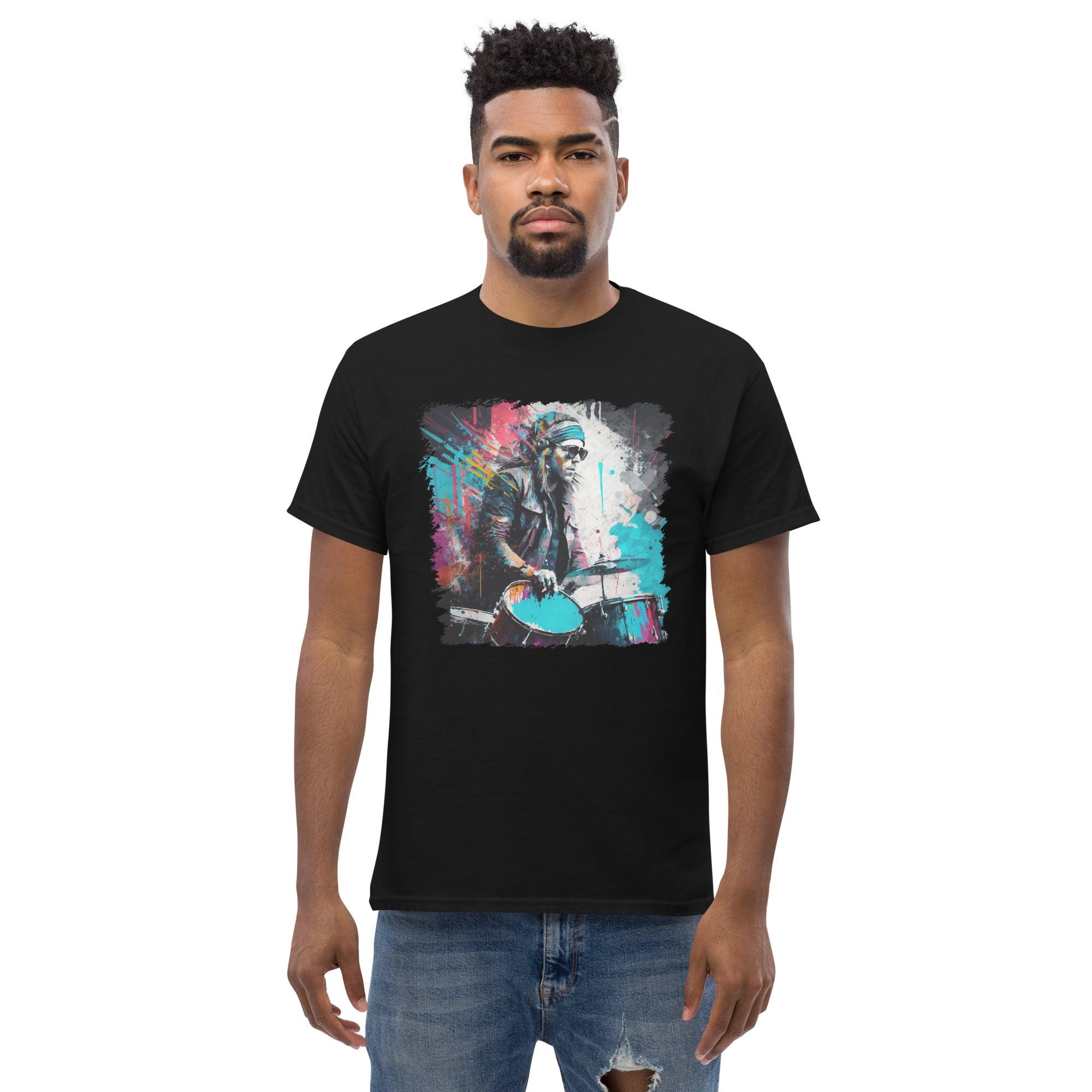 Blasting The Beats Out Men's Classic Tee - Beyond T-shirts