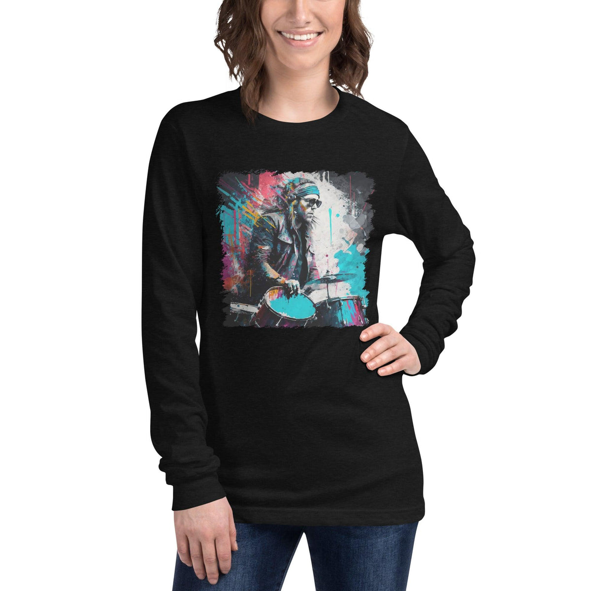 Blasting The Beats Out Unisex Long Sleeve Tee - Beyond T-shirts