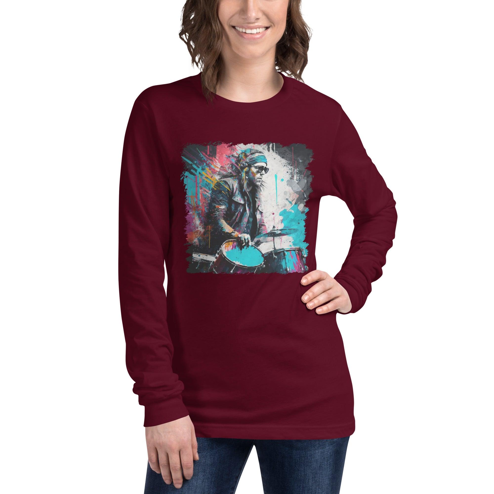 Blasting The Beats Out Unisex Long Sleeve Tee - Beyond T-shirts