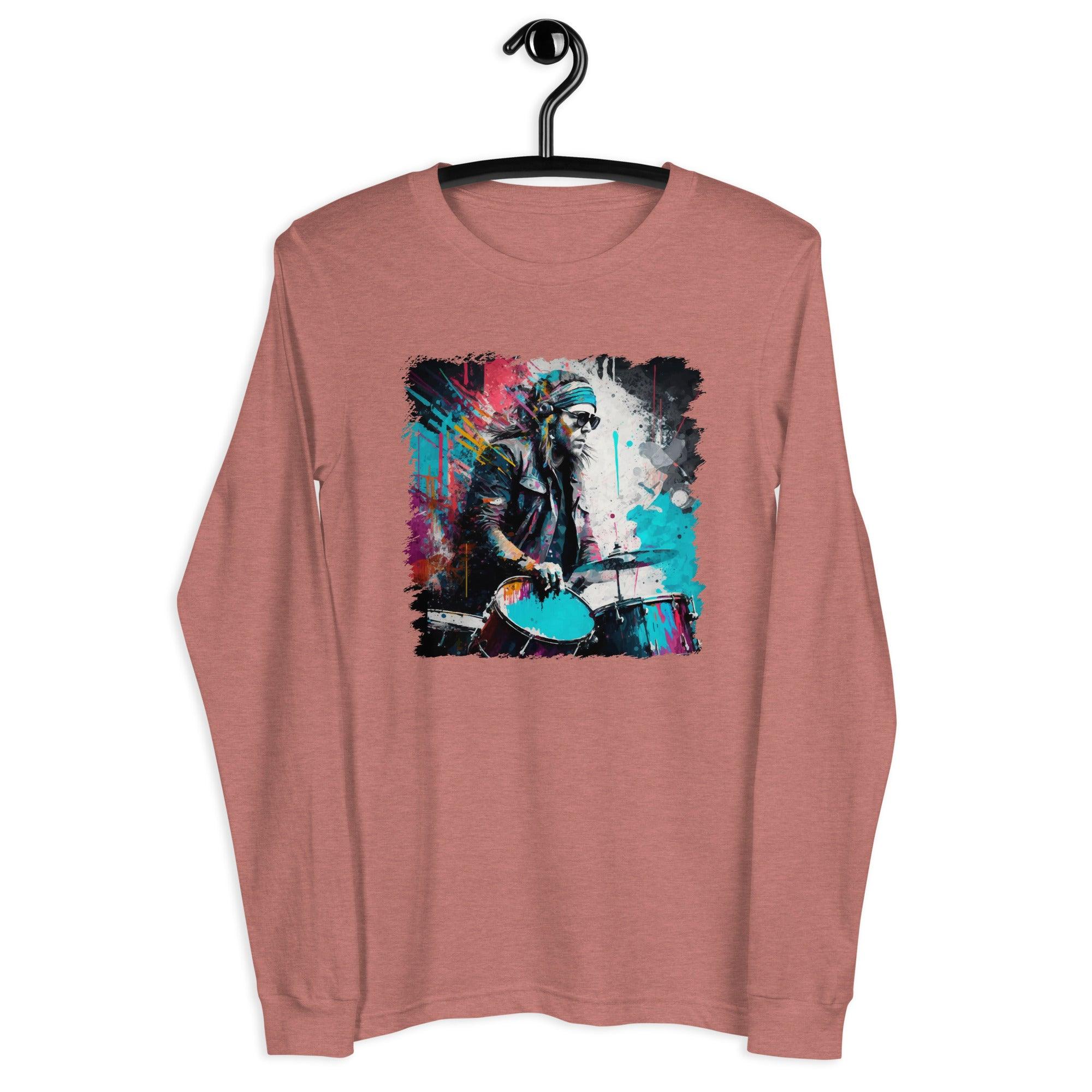 Blasting The Beats Out Unisex Long Sleeve Tee - Beyond T-shirts