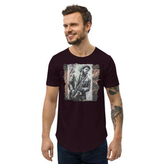 Blow Your Heart Out Men's Curved Hem T-Shirt - Beyond T-shirts