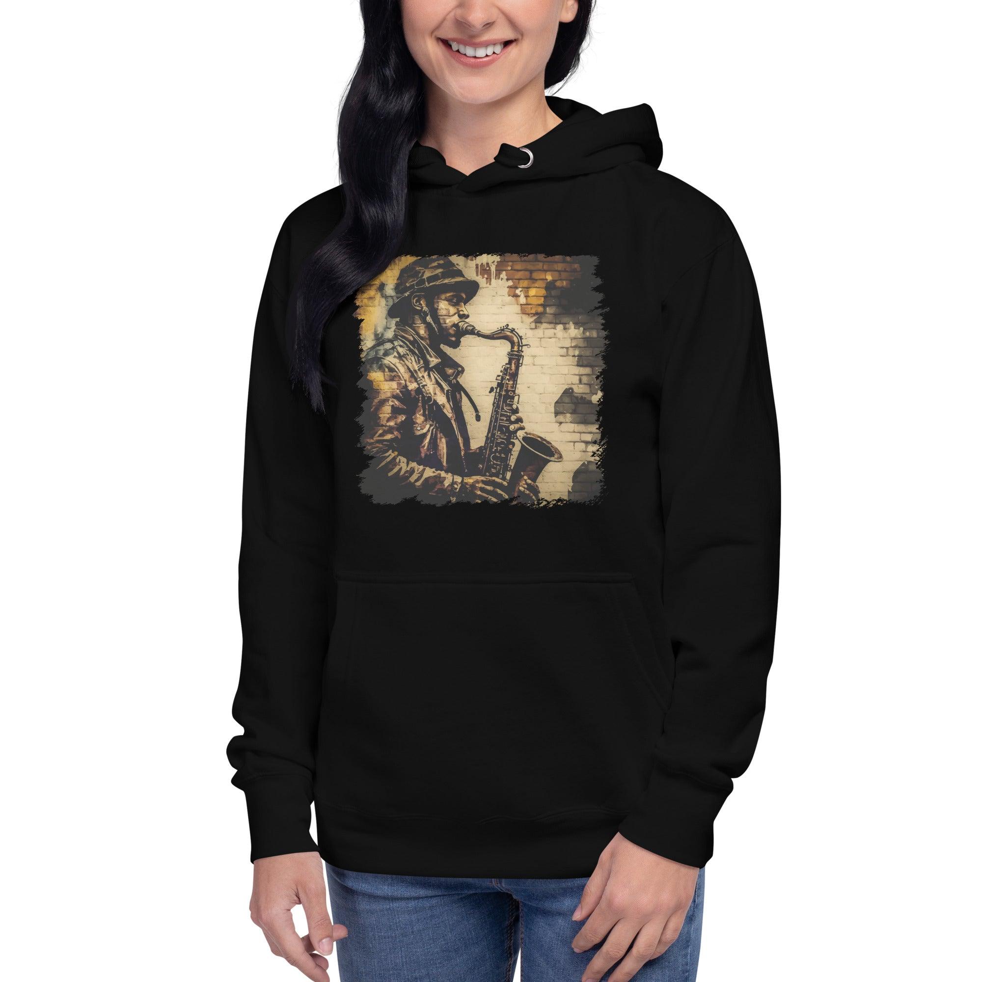 Blowin' On The Horn Unisex Hoodie - Beyond T-shirts