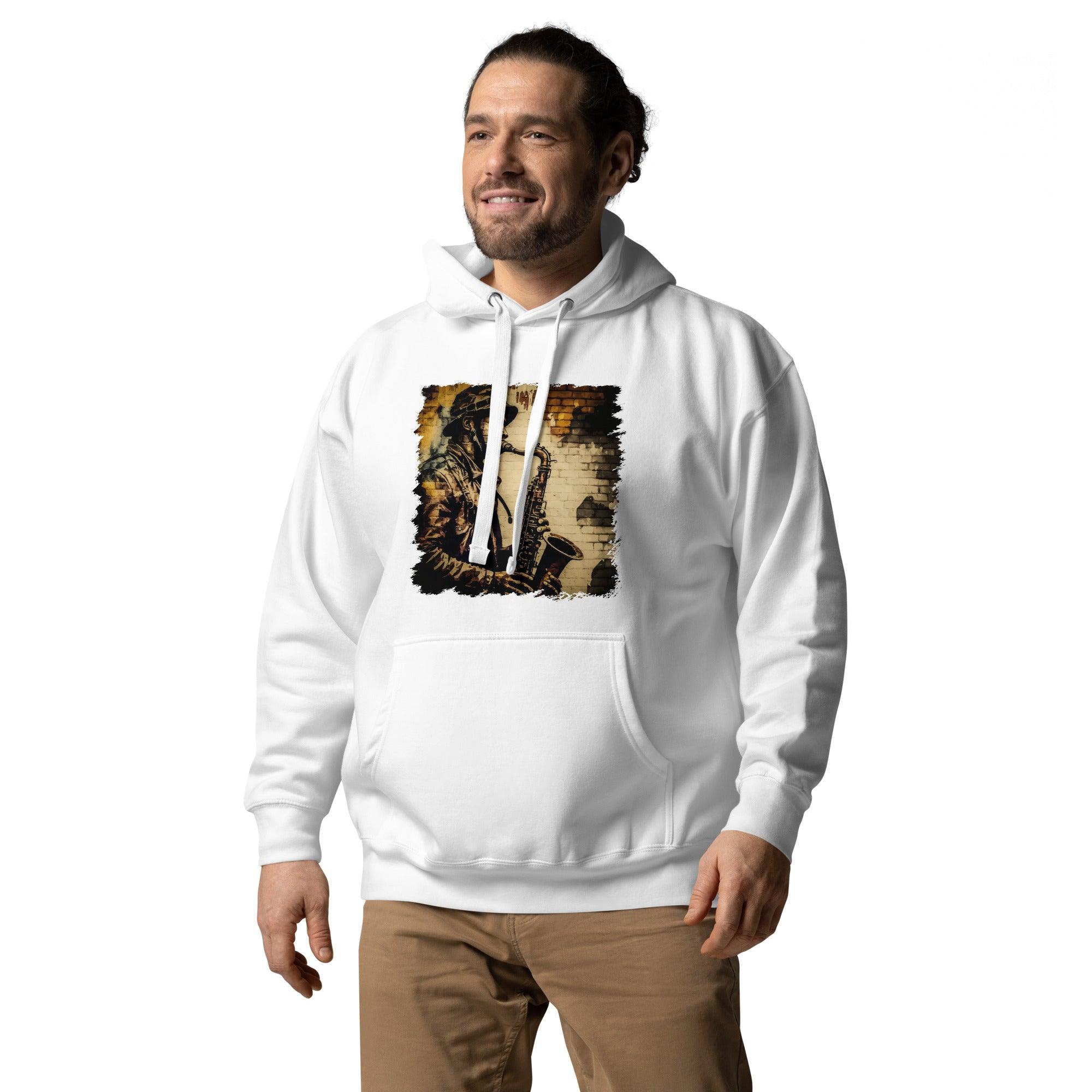 Blowin' On The Horn Unisex Hoodie - Beyond T-shirts