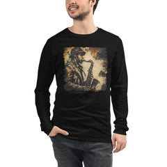 Blowin' On The Horn Unisex Long Sleeve Tee - Beyond T-shirts