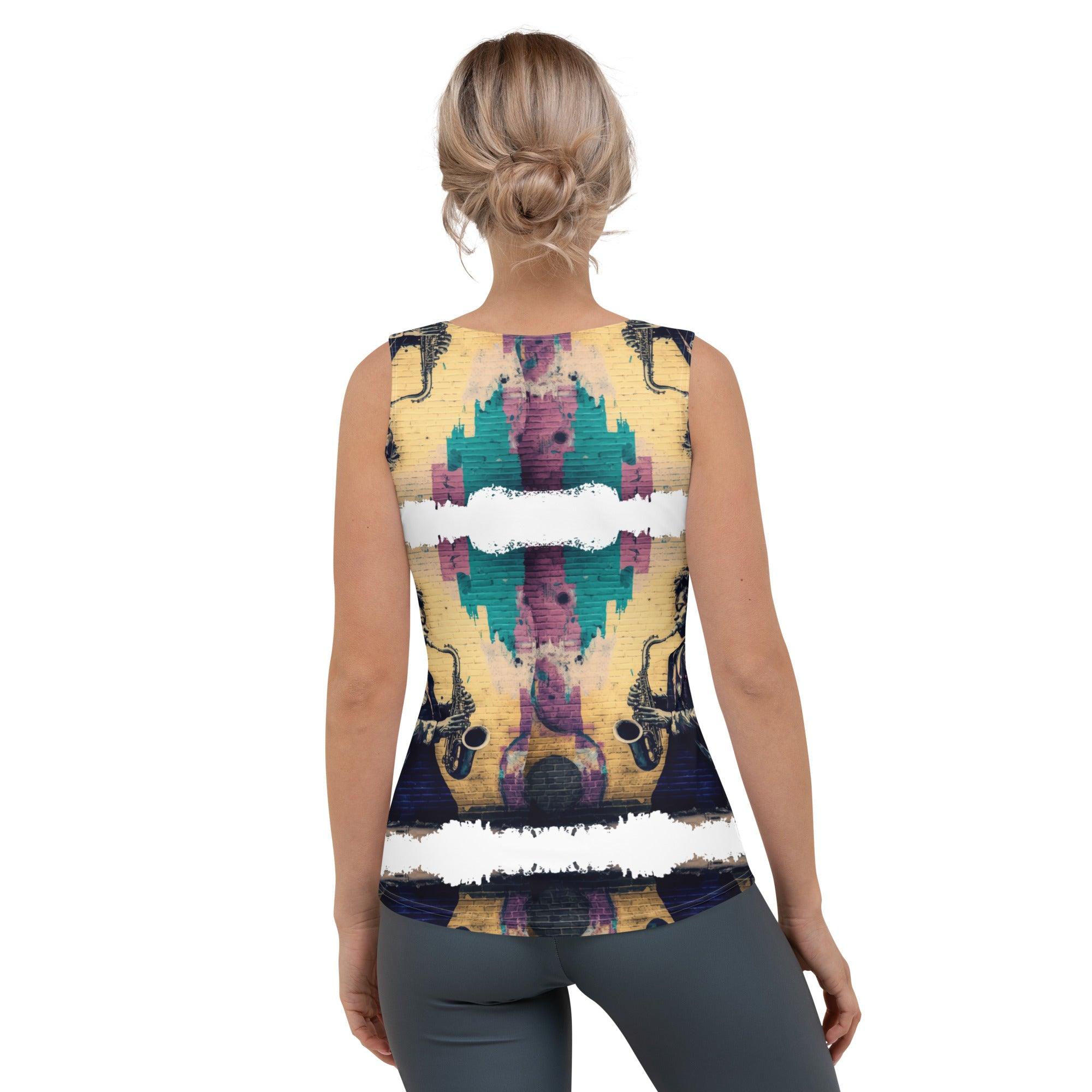 Blowin' Up A Storm Sublimation Cut & Sew Tank Top - Beyond T-shirts