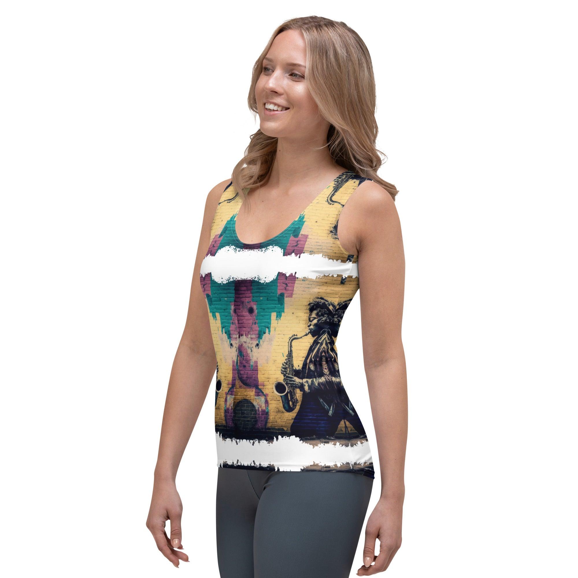 Blowin' Up A Storm Sublimation Cut & Sew Tank Top - Beyond T-shirts